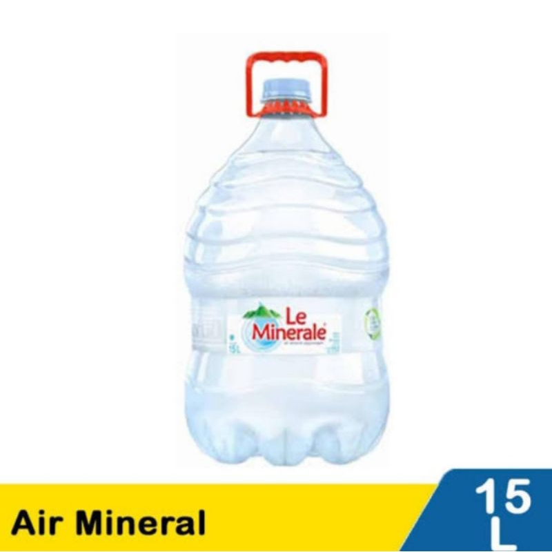 

LE Mineral Galon+ isi 15liter