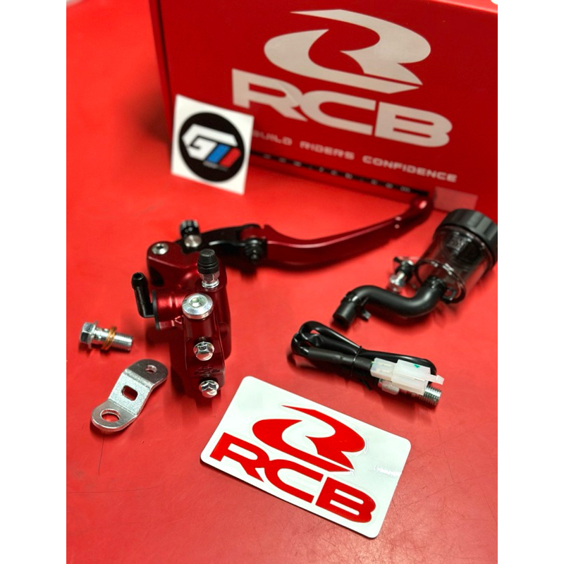 Master rem RCB Radial S1 Nmax PCX ADV kiri kanan Original RCB ada Merah Biru Gold Hitam Silver sepas