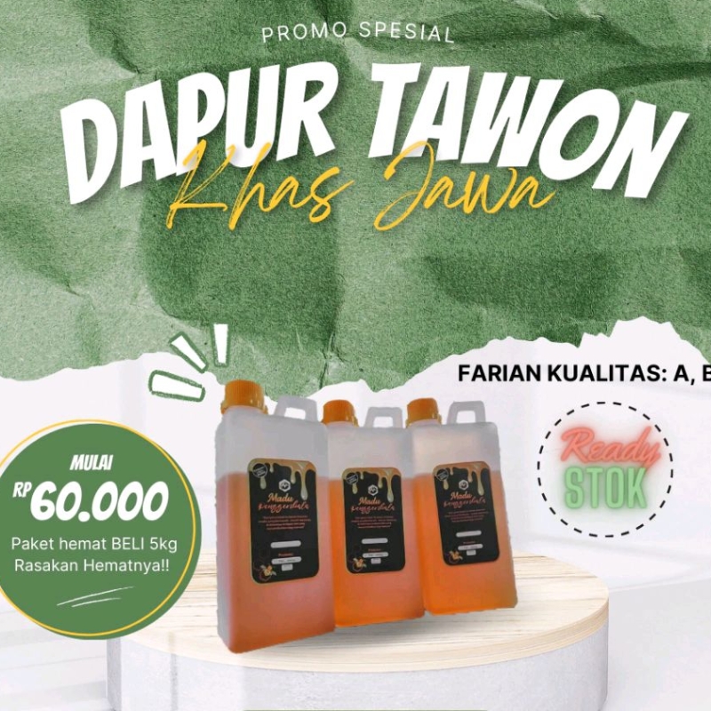 

BARU | MADU ASLI natural 100 % TANPA CAMPURAN Diproduksi Lebah dari Nektar Bunga RANDU, KELENGKENG, JAGUNG, DLL