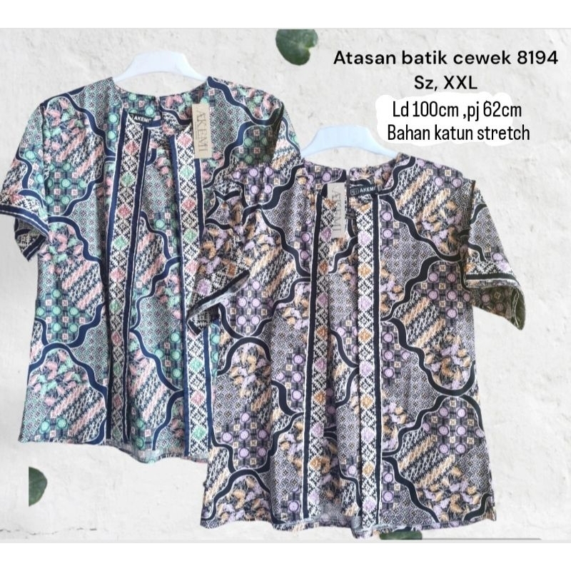 atasan batik perempuan dewasa atasan batik wanita dewasa atasan batik katun perempuan dewasa atasan 