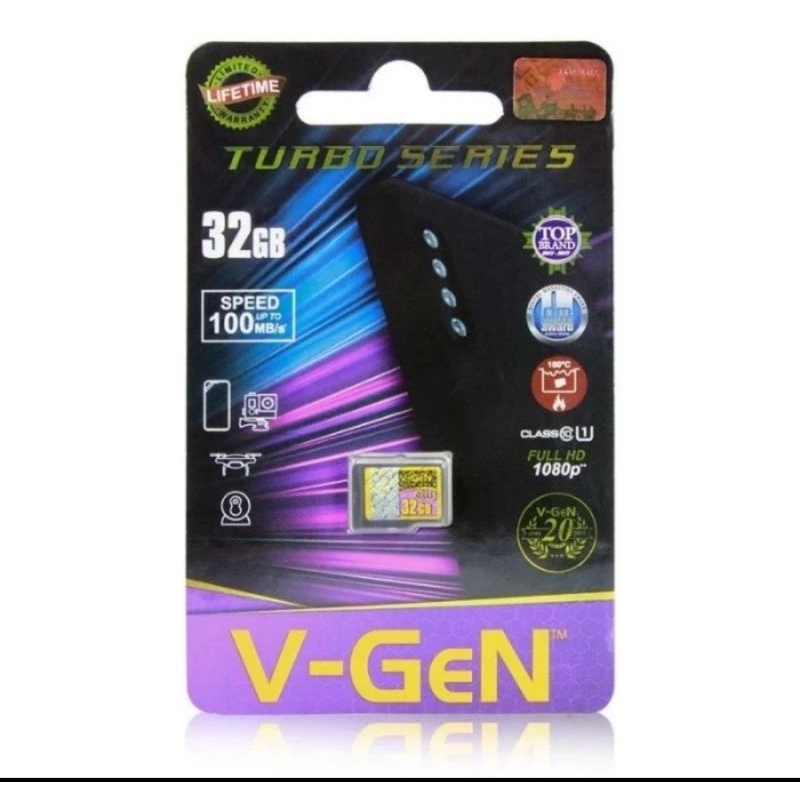 MemoryCard V-Gen 32gb class 10