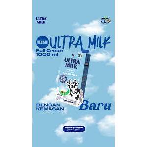 

Ultra Milk Susu Ultra UHT Full Cream Coklat 1000 ml 1liter 1 lt