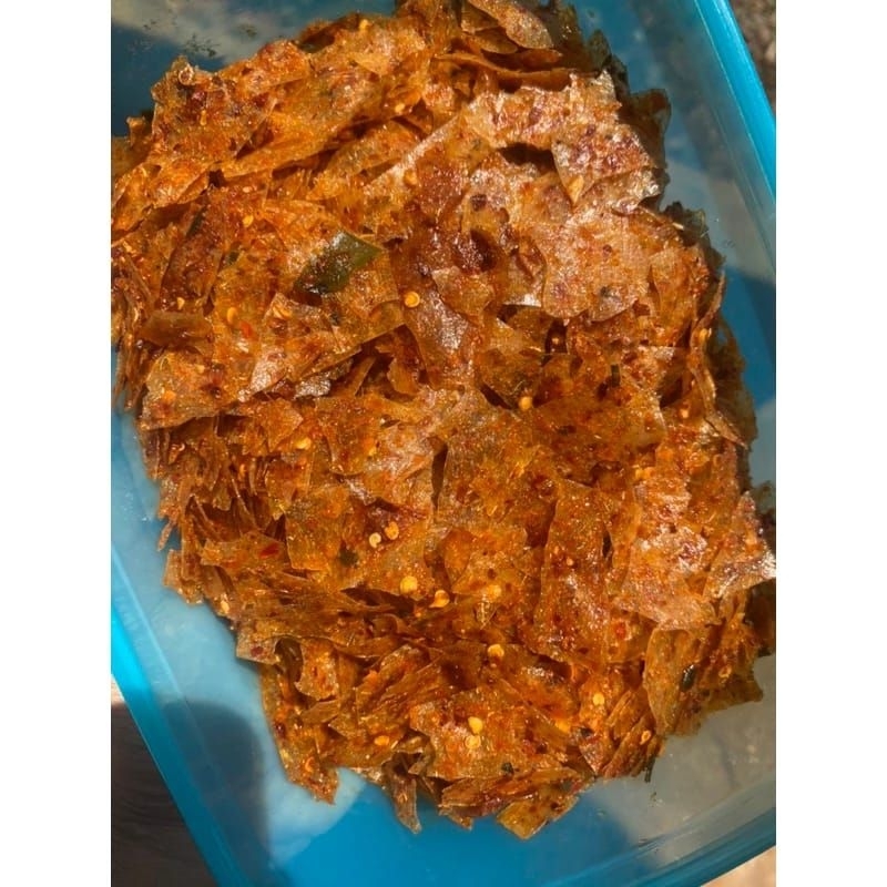 

Keripik Kaca 100gr Kripca Camilan Pedas Gurih Snack Food