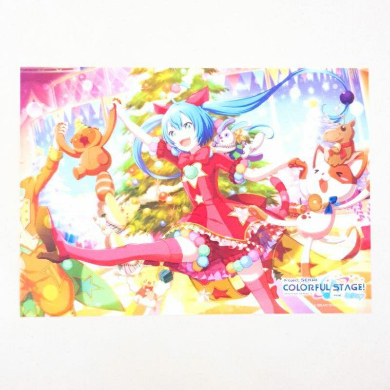 Project Sekai Clear Sheet Virtual Singer - Miku WxS