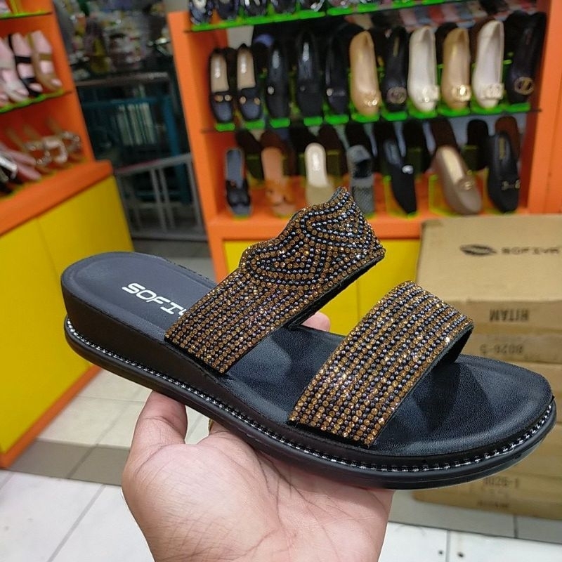 sandal import wanita fashion model terbaru