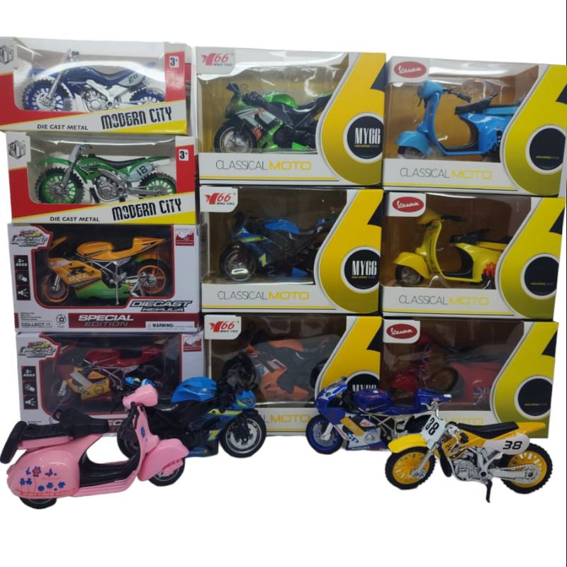 MINIATUR MOTOR BALAP/MOTOR VESPA/MOTOR GP