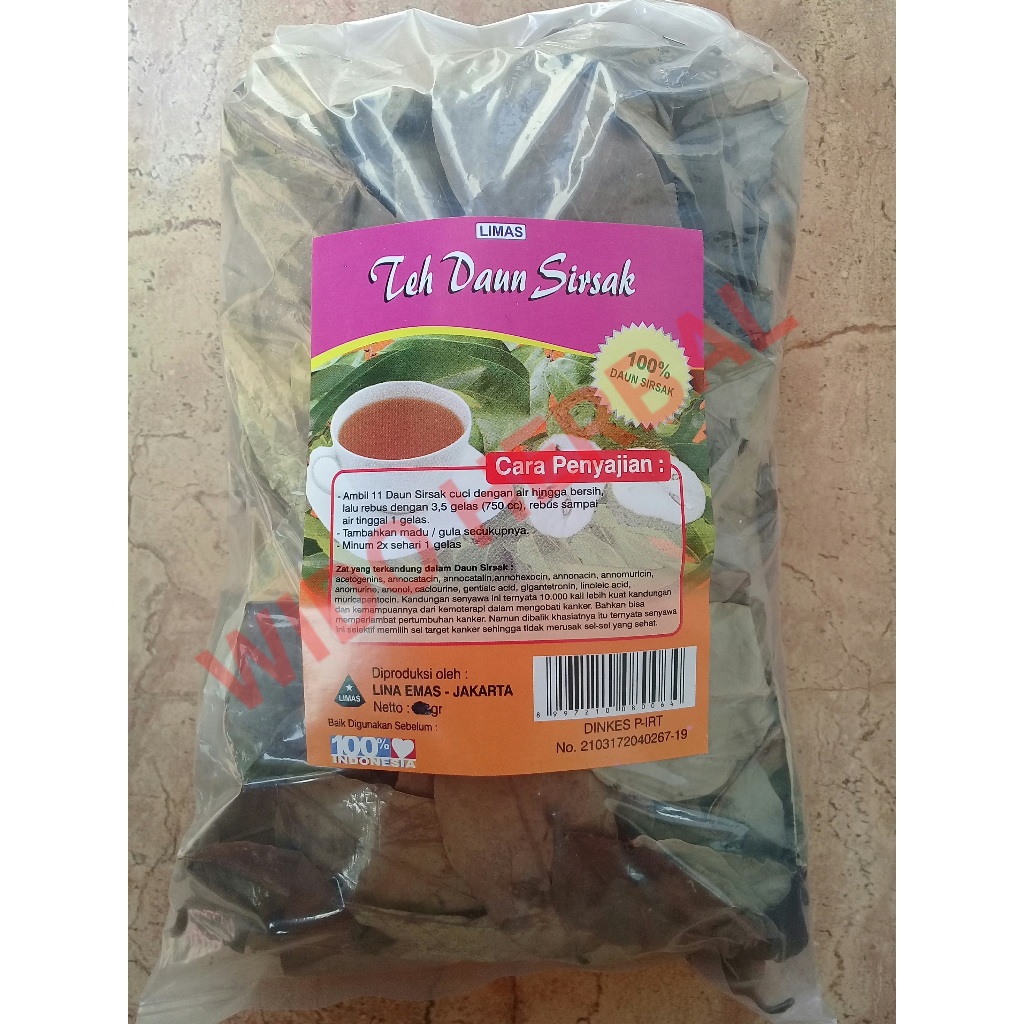 

Termurah Daun Sirsak 500 gr