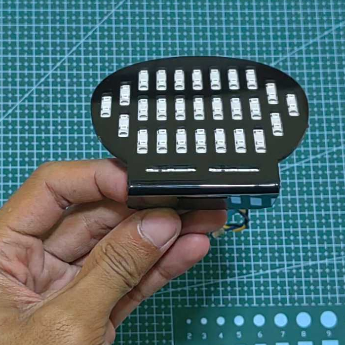 lampu led running Scoopy donat pertama 2017 2019 stoplamp running scoopy donat pertama