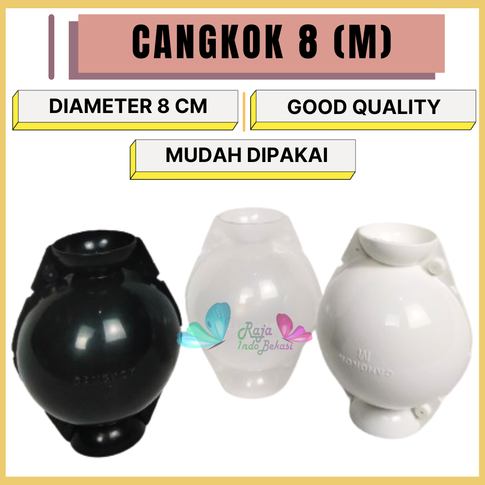 ORI Bola Cangkok Plastik uk M 8 cm GOL Cangkok Bibit Pohon Mangga Jambu Air Klengkeng Bunga