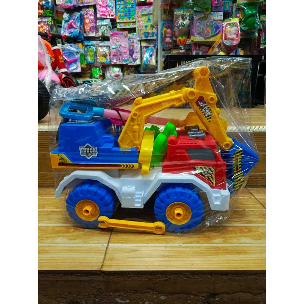 mainan anak truk bego sekop ak67