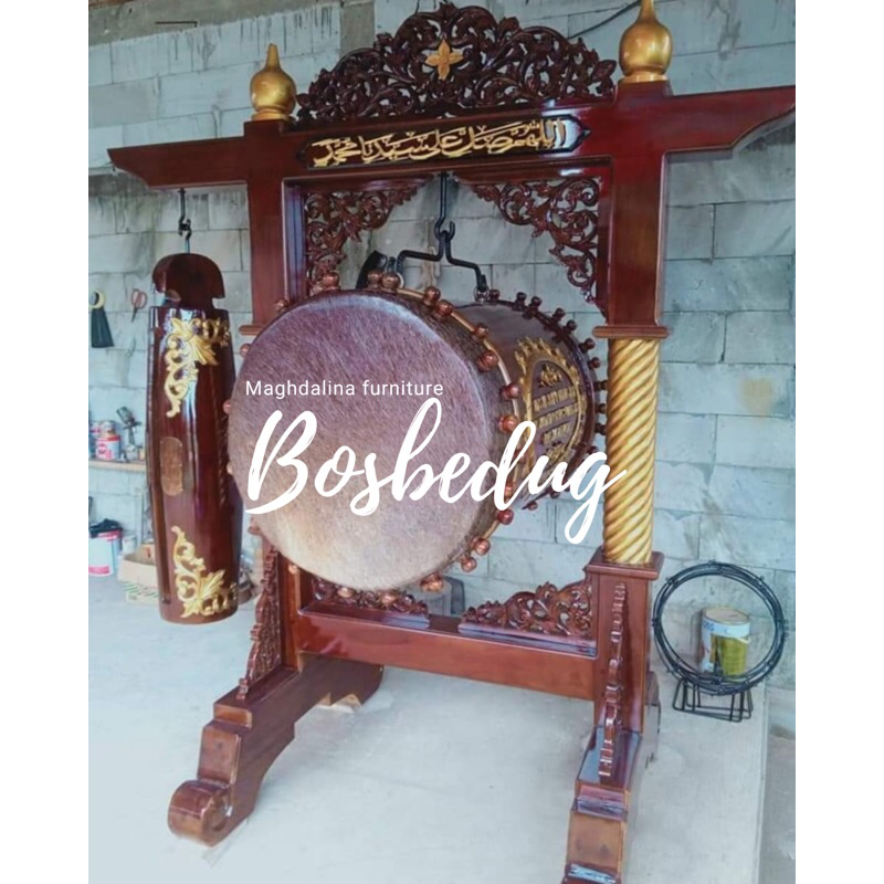 bedug masjid bedug kayu jati