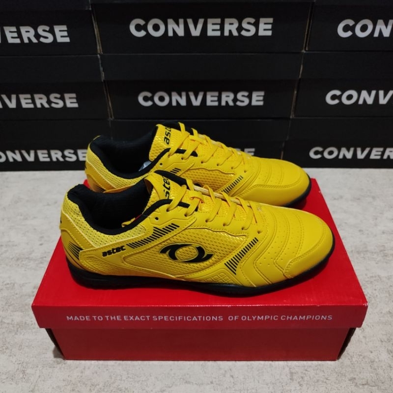 Sepatu Futsal Astec HURLEY Men's - Yellow/Black