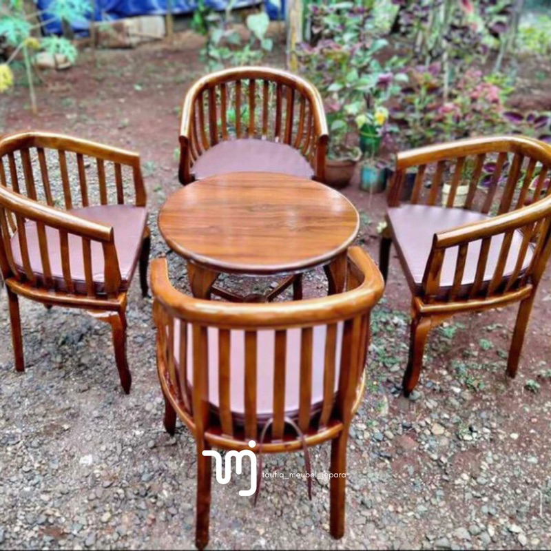 Kursi Teras Betawi Lenong / Kursi Teras Minimalis / Kursi Teras Jati
