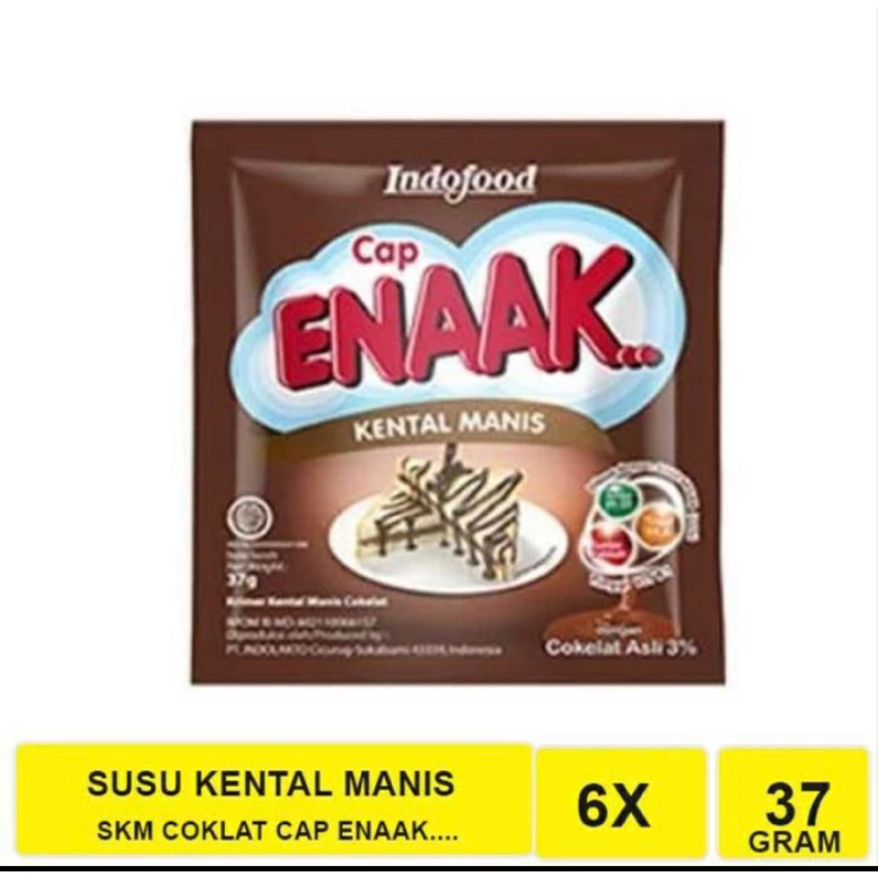 

Enak Susu Kental Manis renceng 6 pcs