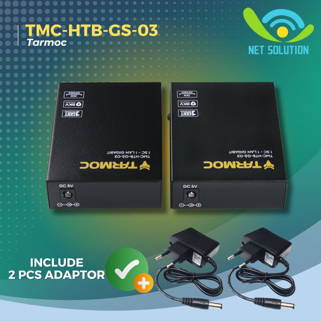 Tarmoc Media Converter HTB GS03 Gigabit | TMC-HTB-GS-03 ( Bukan HTB Netlink )