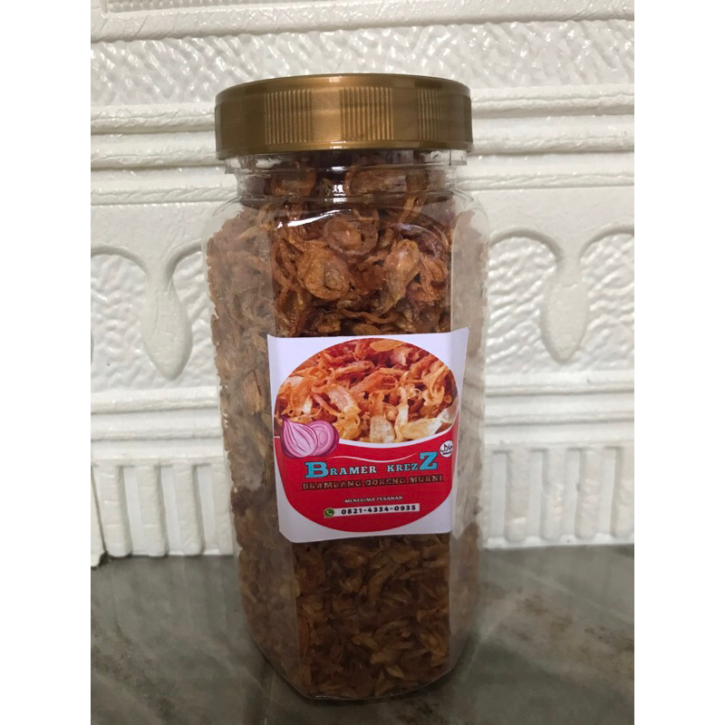 

brambang goreng asli 100% 500gr tanpa campuran