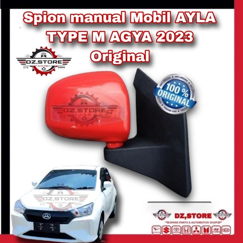 spion manual AYLA tipe M 2023 AGYA 2023 ORIGINAL / spion mobil ayla manual 2023 spion mobil agya man