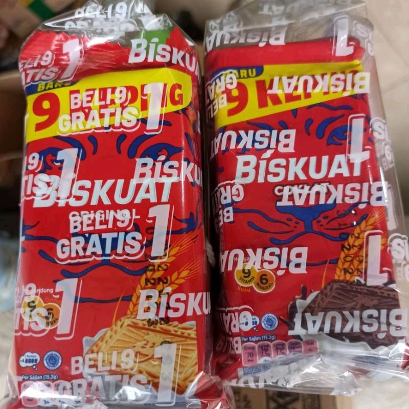 

Biskuit Biskuat Rasa Original Cokelat Lebih Besar