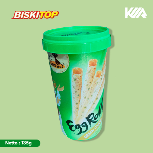 

Biskitop Egg Rolls 135g - Egg Rolls Sweet Cat