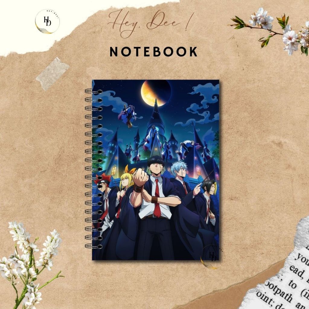 

HeyDee Notebook A5 Spiral Edisi MASHLE SERIES