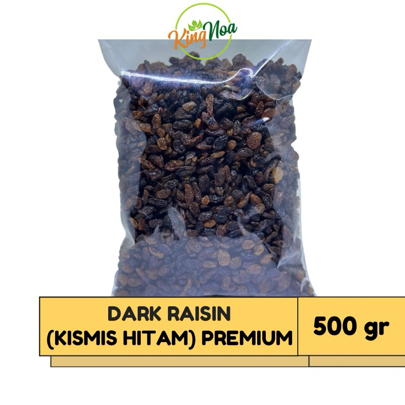 

KISMIS HITAM / DARK RAISIN PREMIUM 500 gr