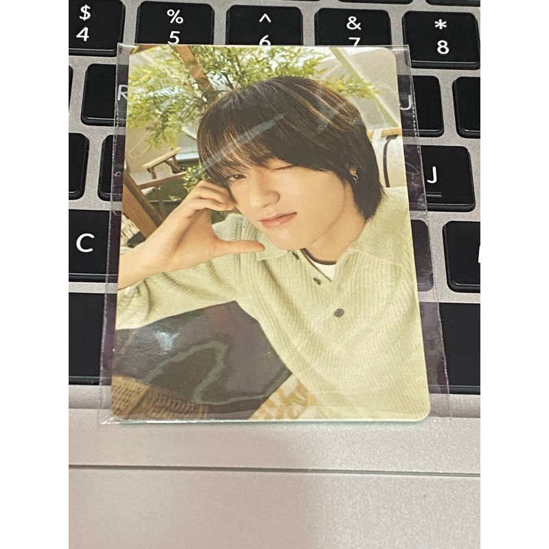 PC Photocard Treasure Haruto Ongredients Green Days