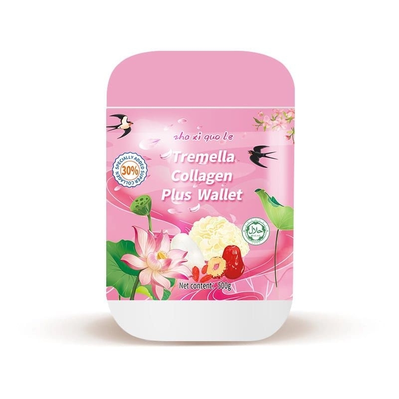 

oufen /lotus root powder, varian tremella+wallet colagen500g toples