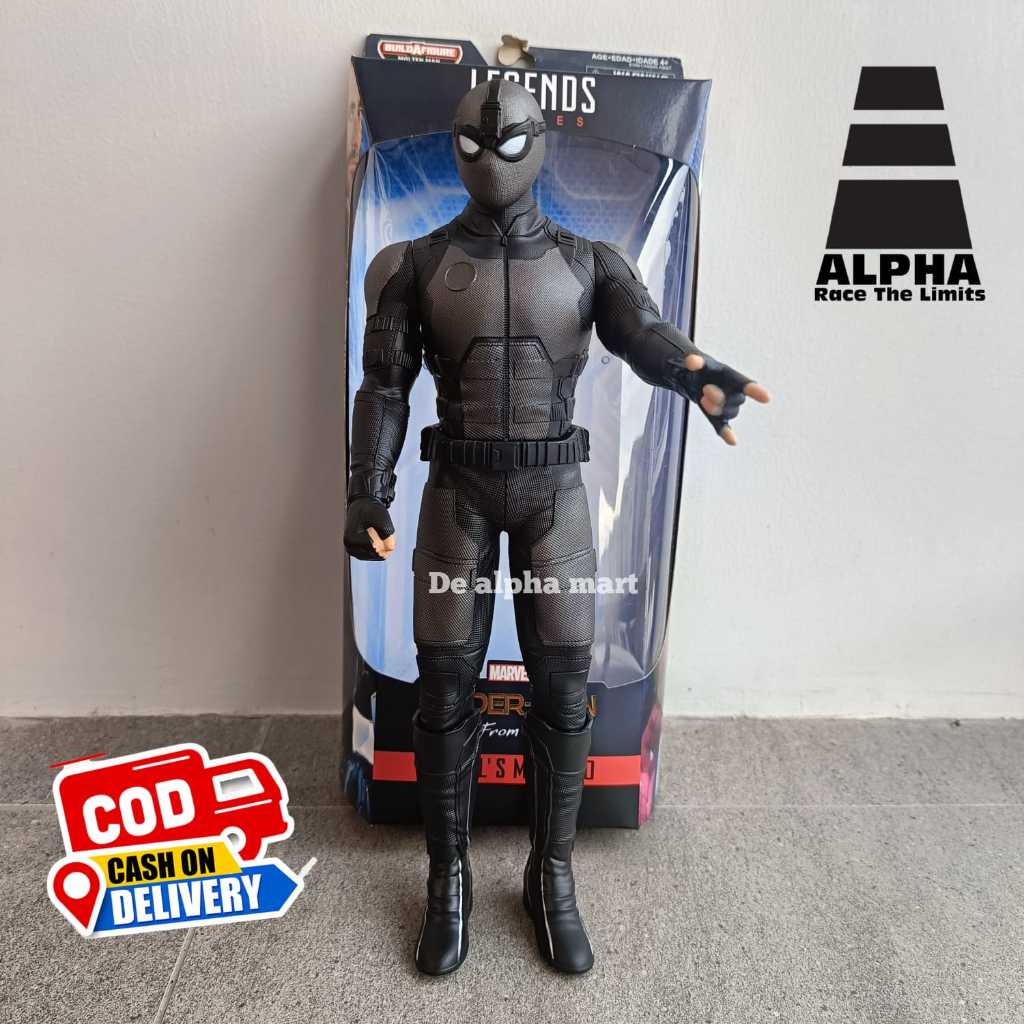 Legends Series Figure Marvel SpiderMan Stealth Suit Far From Hom Mysterio