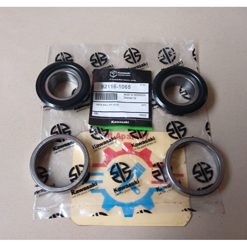 Komstir Kom Stir Comstir Bambu Atas Bawah Bearing Kawasaki KLX 150 S L G SE BF Dtracker D-Tracker Or