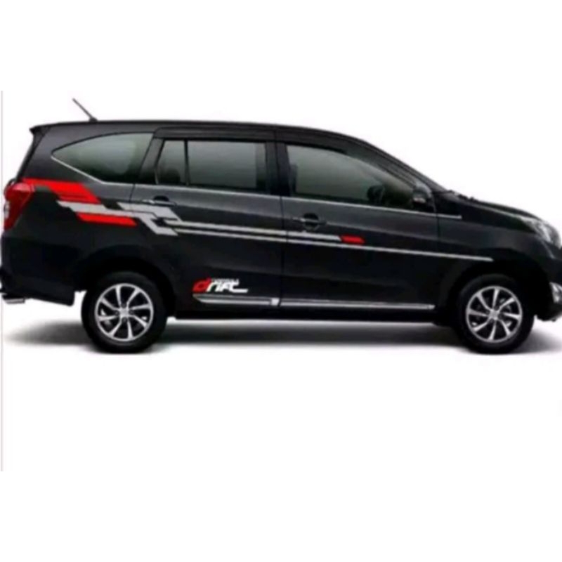 sticker mobil xenia stiker list body samping mobil  Xenia stiker untuk bodi samping