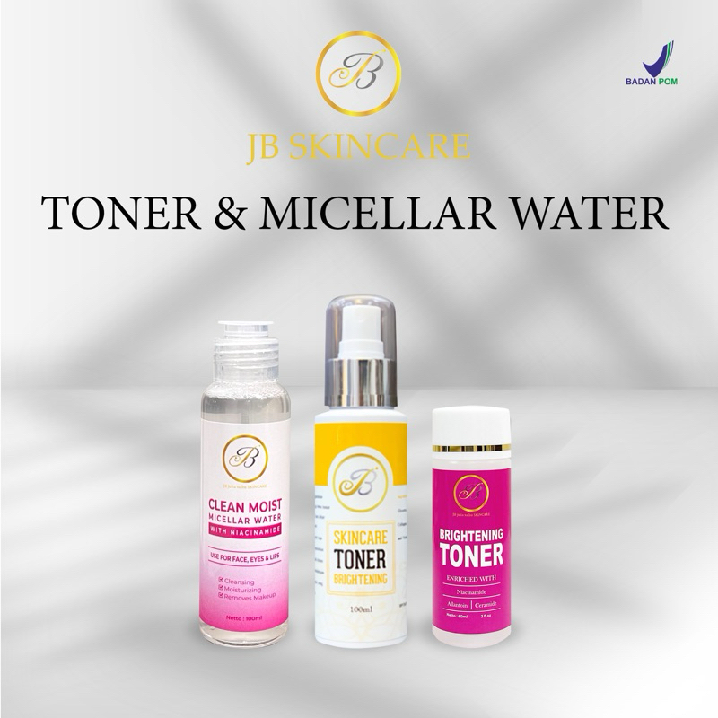 JB Skincare Face Toner & micellar water