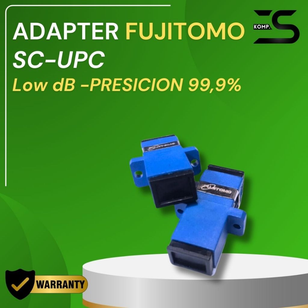 Adapter Fiber Optic SC UPC Fujitomo - Adapter Barel Fujitomo