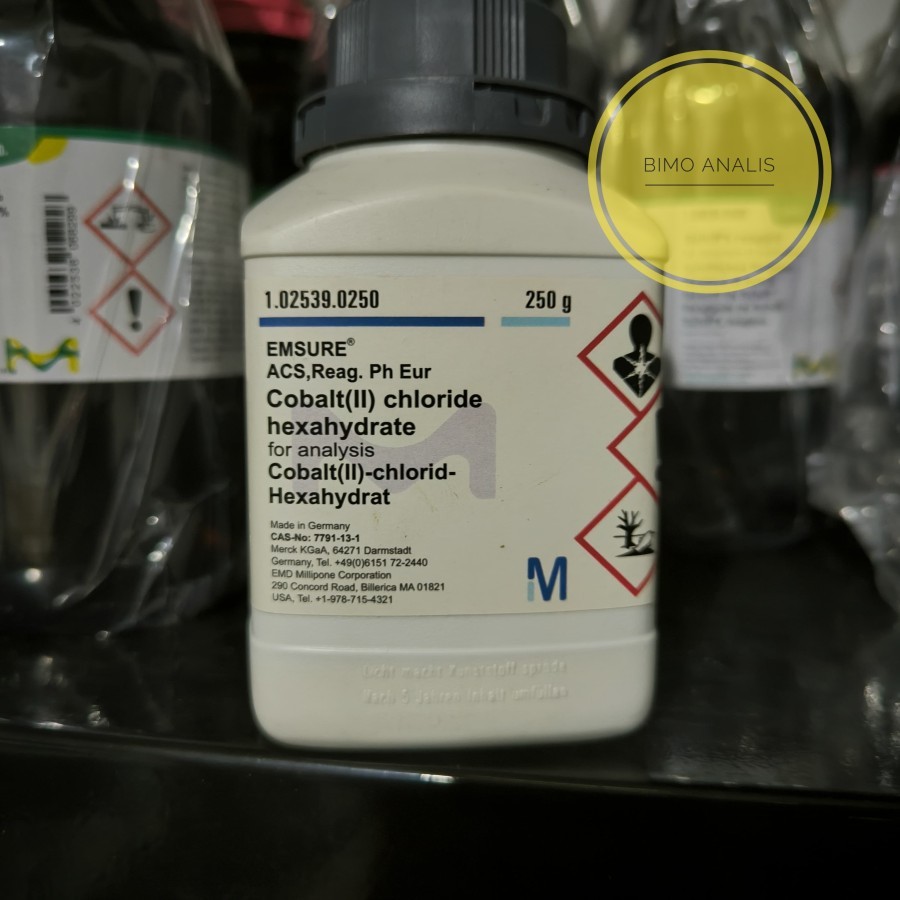 COBALT II CHLORIDE HEXAHYDRATE Merck 102539 - REPACK 5 gram