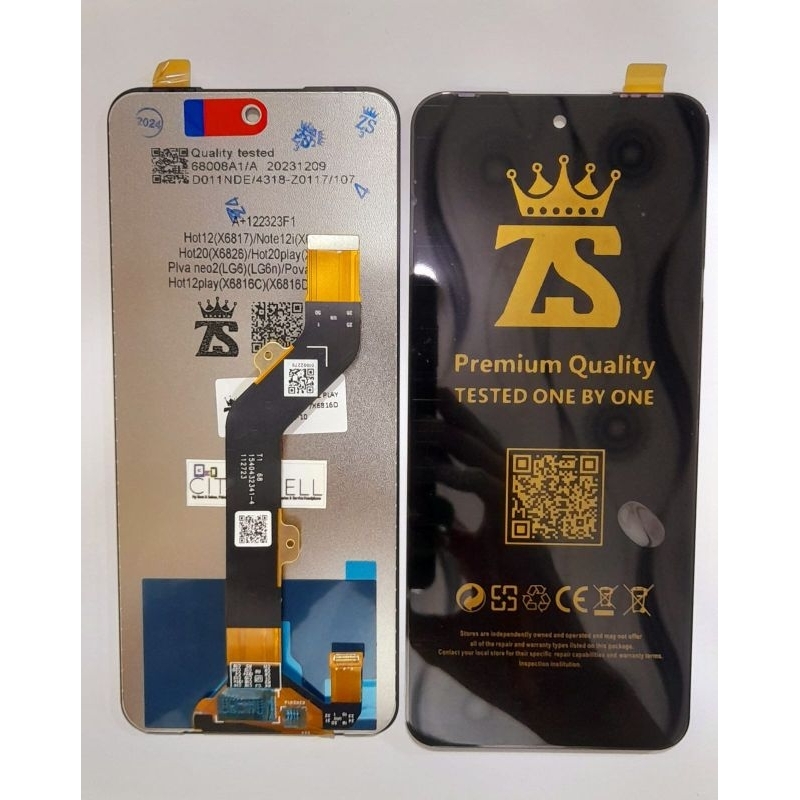 lcd Original Infinix Hot 12/Hot 12Play/Hot 12play nfc/Note12i