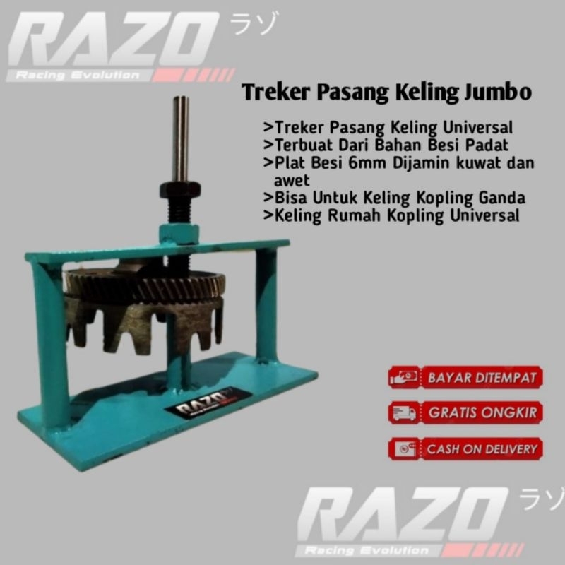 Treker Keling Kopling Jumbo Bisa Keling Mangkok Ganda