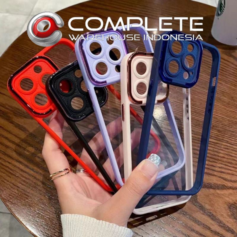 CASE VIVO C25 / CASE C25S CLEAR CROME EXCLUSIVE