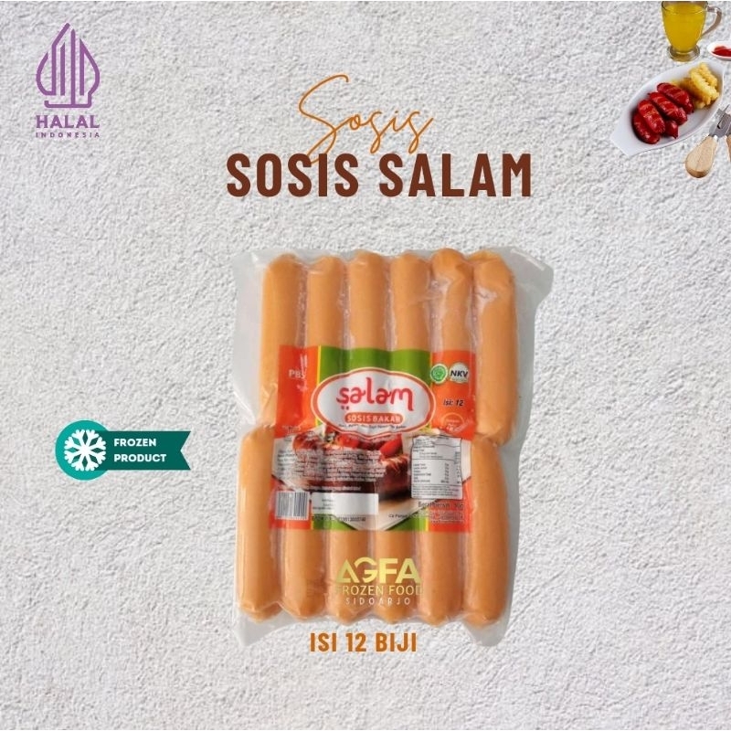 Sosis Bakar / Sosis Panggang Salam / Sosis bakar / Sosis Grill / Sosis BBQ / Sosis Salam / Sosis Hal