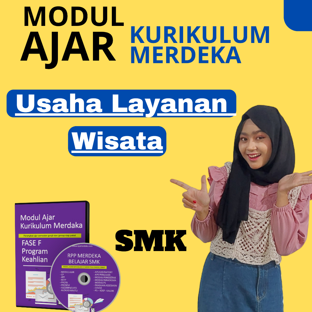

RP MERDEKA SMK Usaha Layanan Wisata FASE F ( KELAS 11 12 ) KURIKULUM MERDEKA SMK