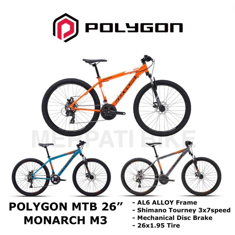 Sepeda MTB Polygon Monarch M3
