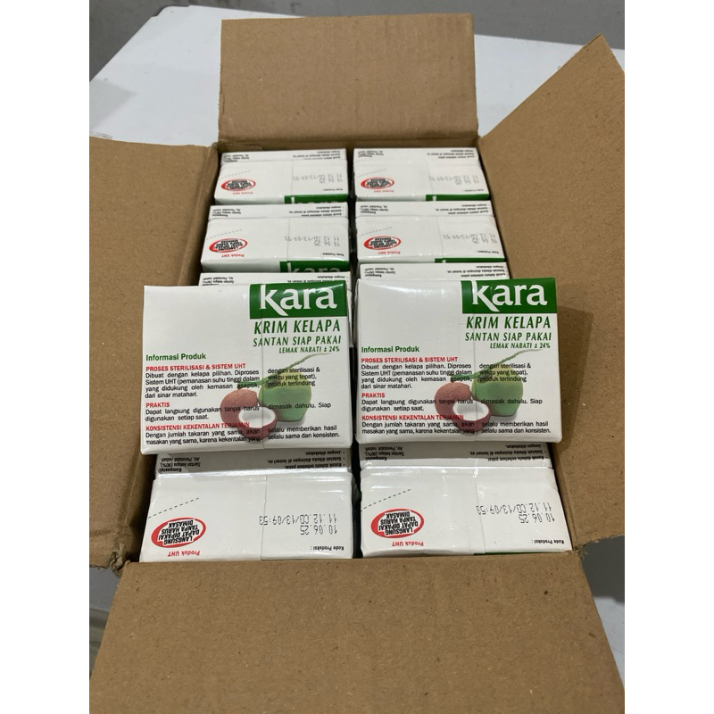 

Santan Kara/Krim Kelapa Santan Siap Pakai