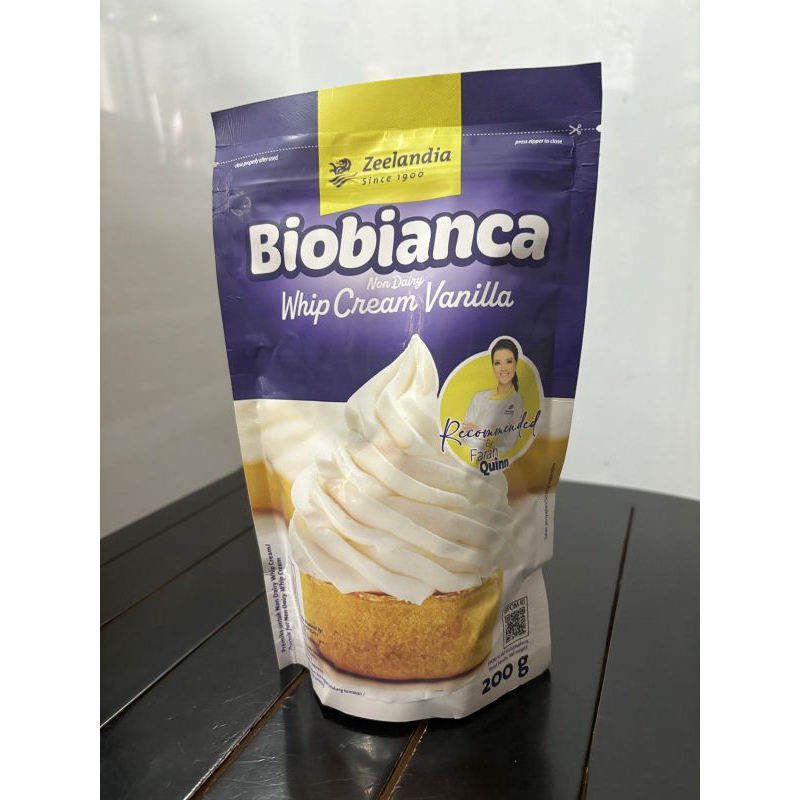 

Biobianca Whip Cream Vanilla merk Zeelandia 200gr