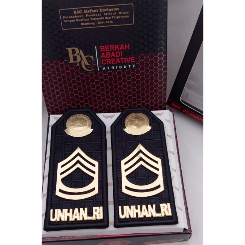 Pangkat Pdu Unhan-RI Chevron 3 Exclusive By Bac