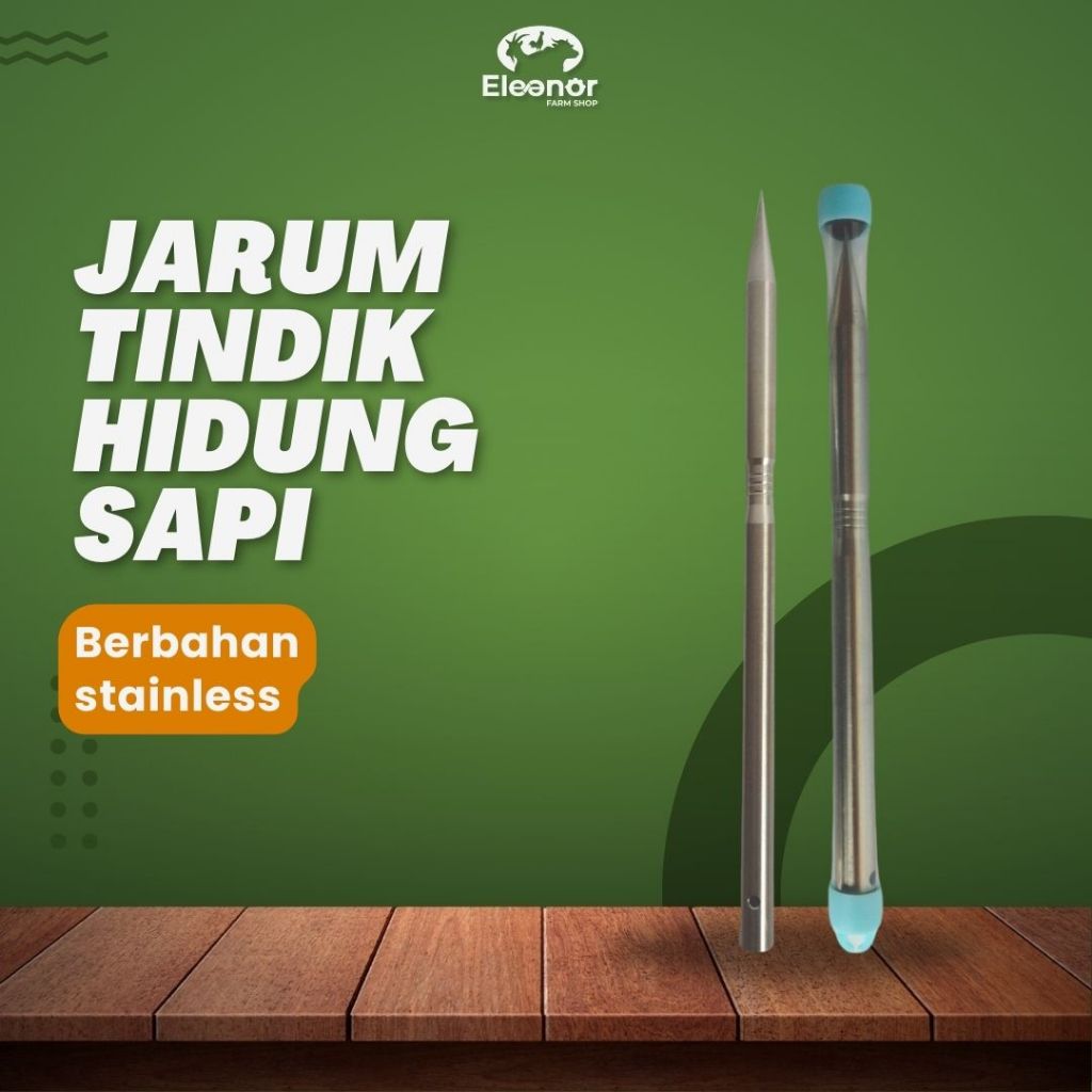 Jarum Keluh Sapi Tindik Keluh Sapi Stainless Steel
