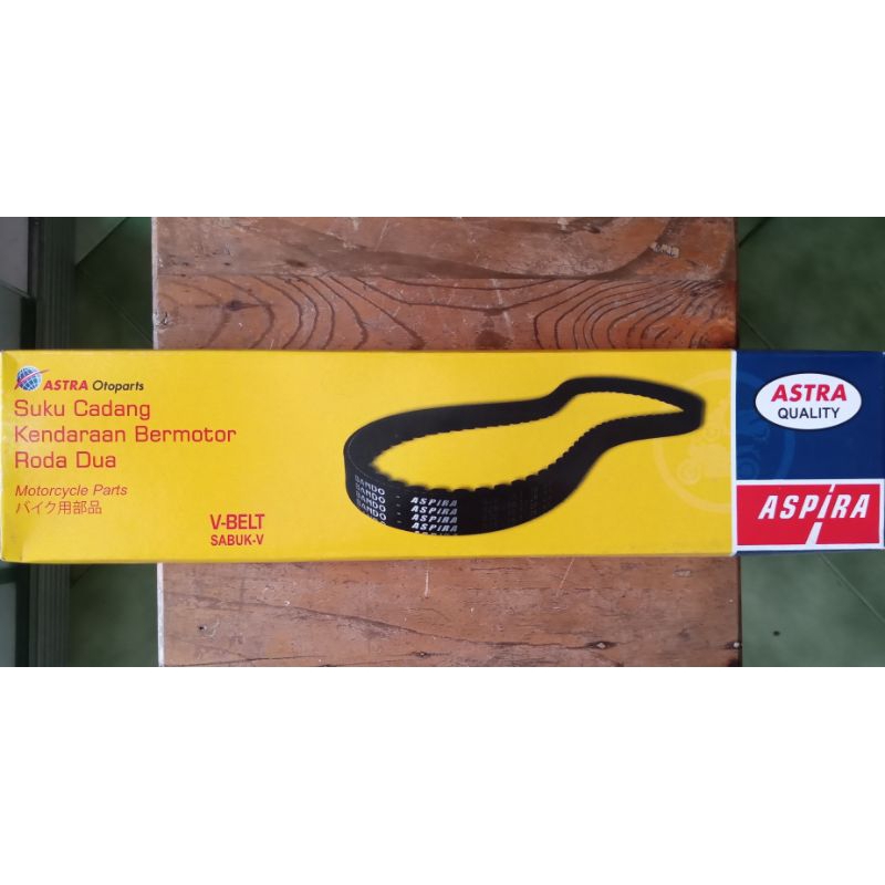 V-BELT ONLY ASPIRA UNTUK MOTOR HONDA BEAT KARBU,SPACY KARBU,SCOOPY KARBU