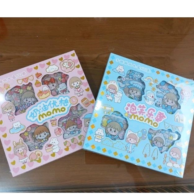

Stiker Momo Aesthetic 100 lembar
