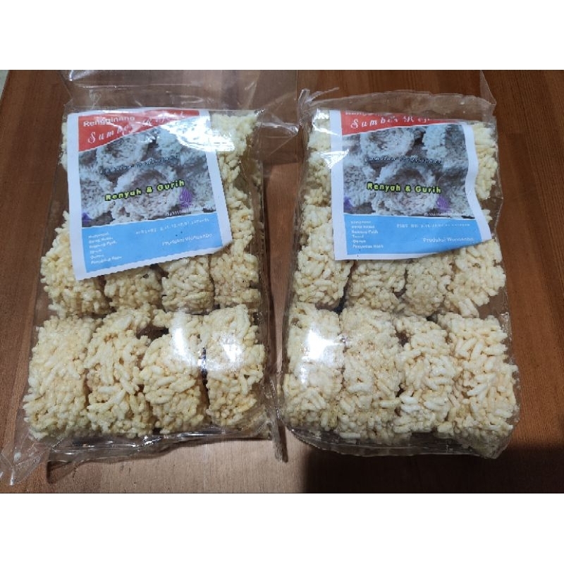 

Snack cemilan makanan ringan rengginang packing original isi 12 gurih asin