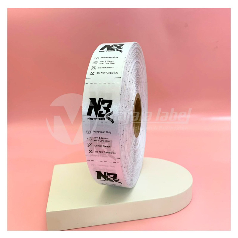 

label washing label baju label kaos satin label