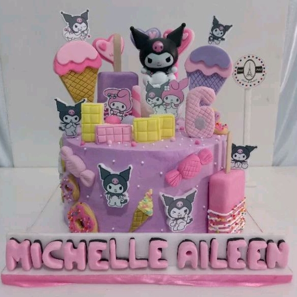 

kuromi cake