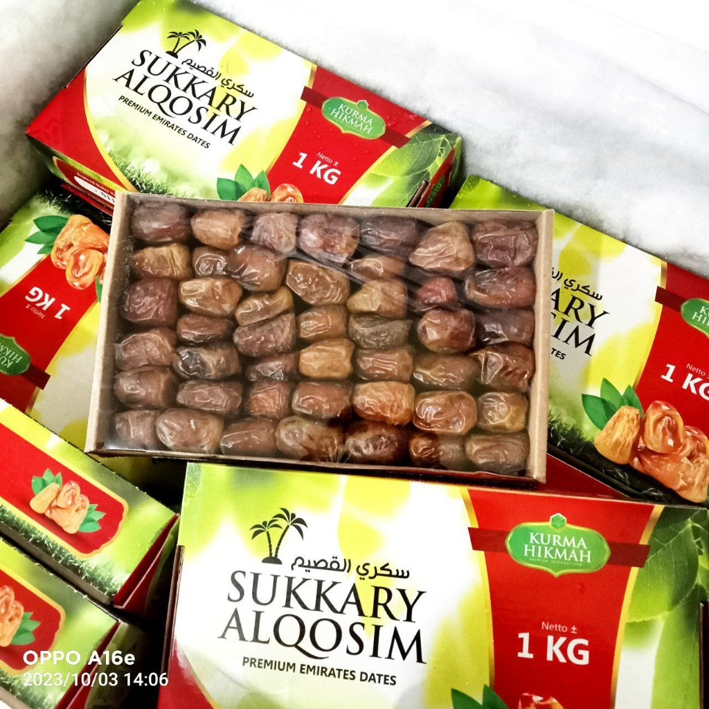 

Kurma Sukkary AlQosim 1 Kg Kurma Sukari Hikmah Kurma Raja