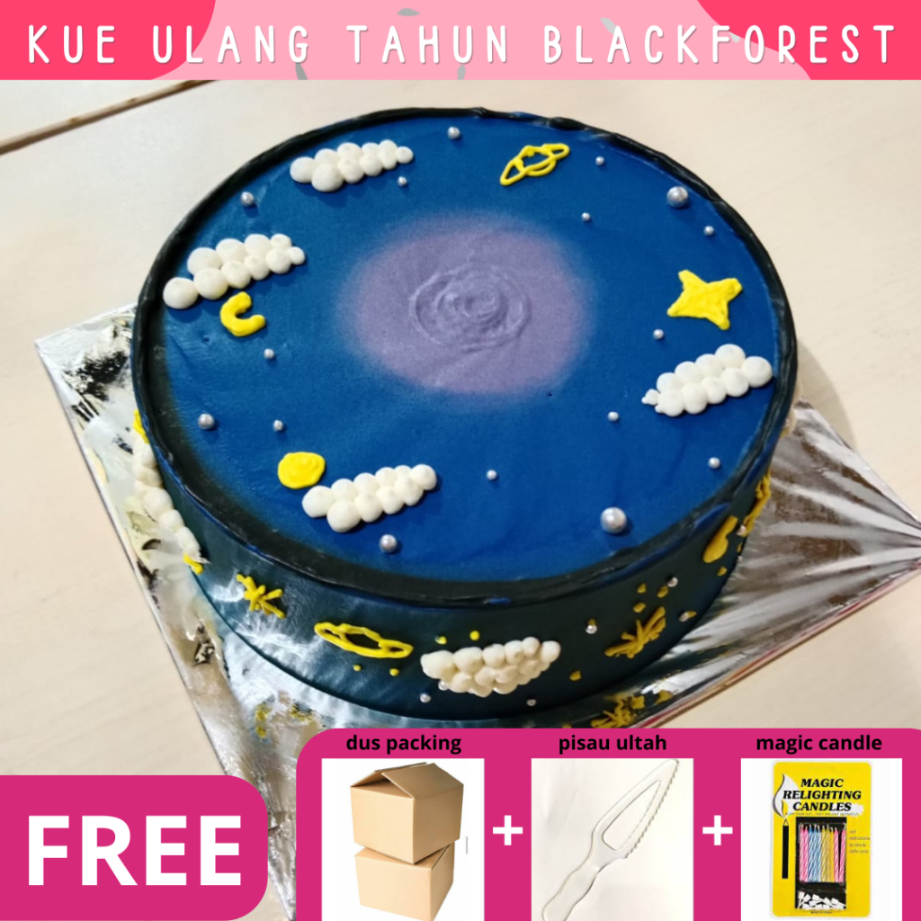 

Ssl09 Korean Cake / Kue Ulang Tahun / Birthday Cake / Blackforest / Kue Ultah